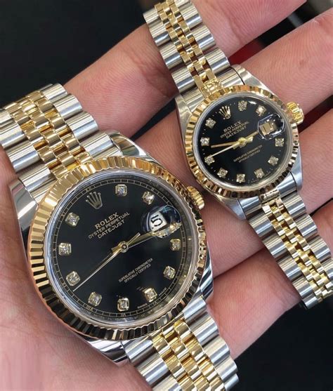 his and her rolex|his and hers rolex datejust.